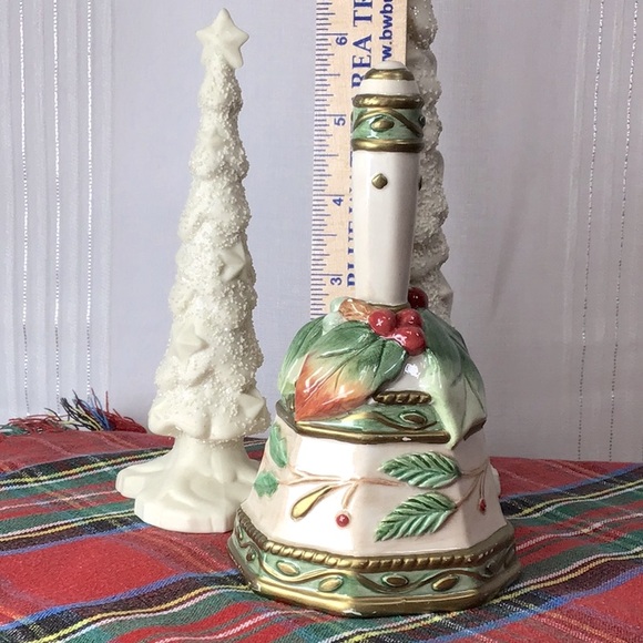 🎄 FITZ And FLOYD Classics ‘Winter Wonderland’ Bell 🔔 - Picture 6 of 8